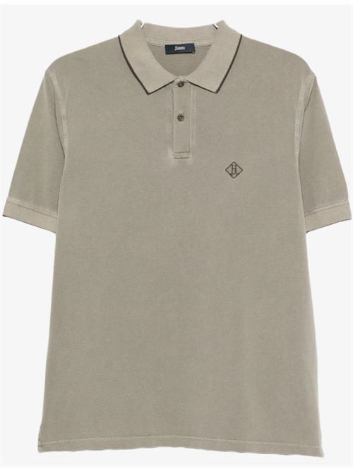 Polo con logo ricamato Herno | JPL00134U- 54006.7206